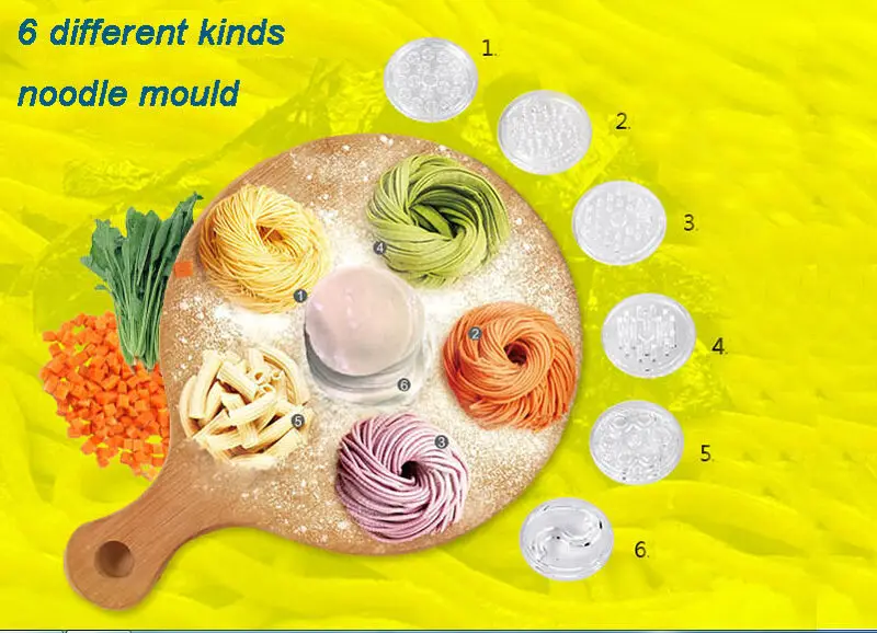 Бесплатная Доставка Руководство Паста Лапша Машина Чайник Полностью