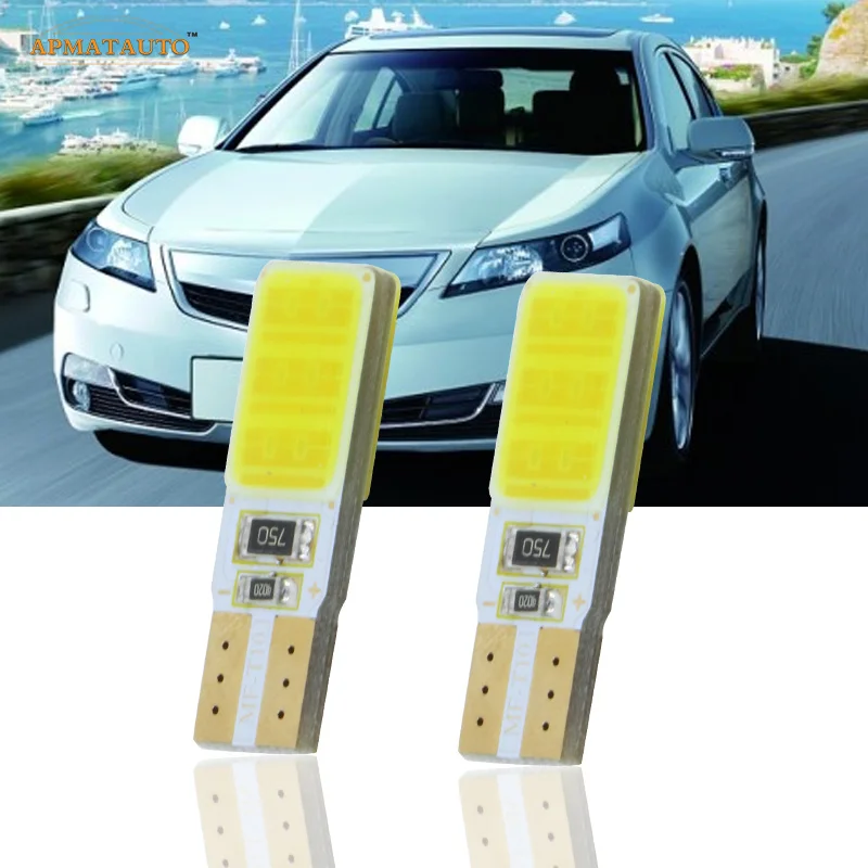 2 x T10 W5W T16 светодиодный габаритный фонарь на передней стороне для Acura ILX MDX RDX RL TL ZDX