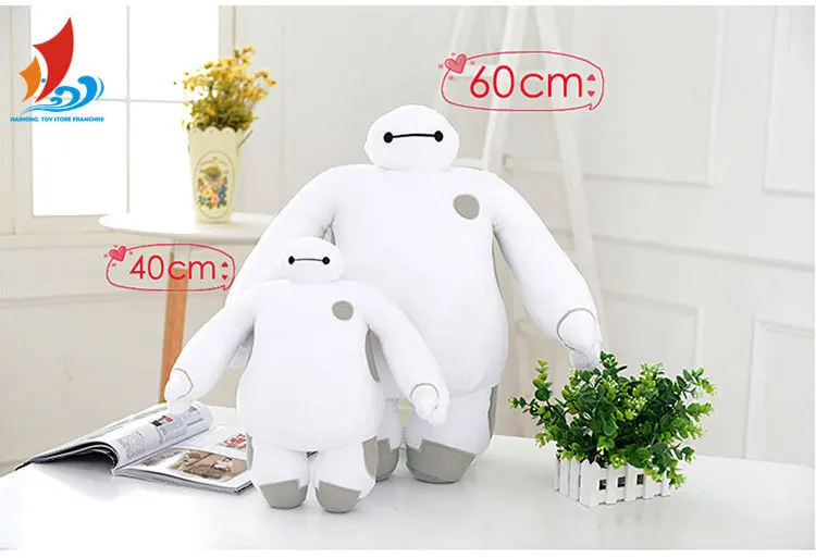 Герой Baymax 50/40/30 см большой герой 6 мультфильмов мягкие игрушки супергерой морской