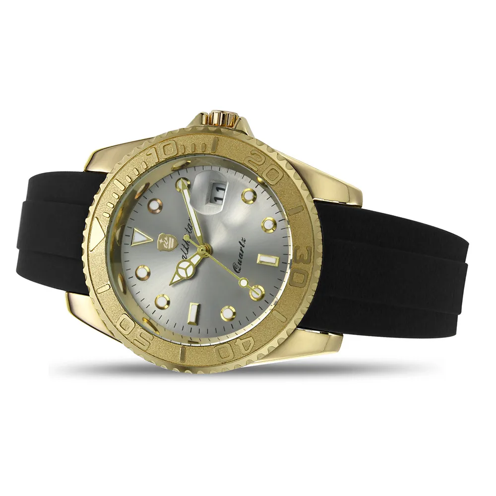 3 Мужские часы Wealthstar бренд GMT daytona мужские роли Авто Дата кварцевые мастер спортивные часы Чехол 40 мм только для мужчин женщин relogio - Цвет: 3