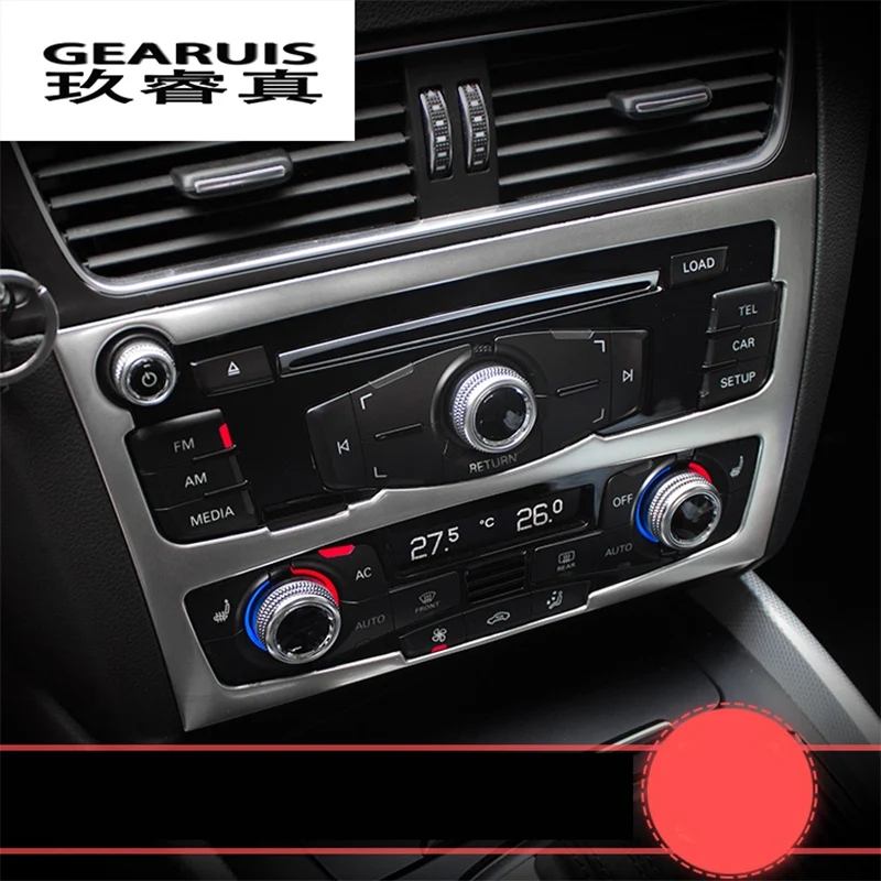 Стайлинг автомобиля панель управления CD центром переключатель крышка рамка