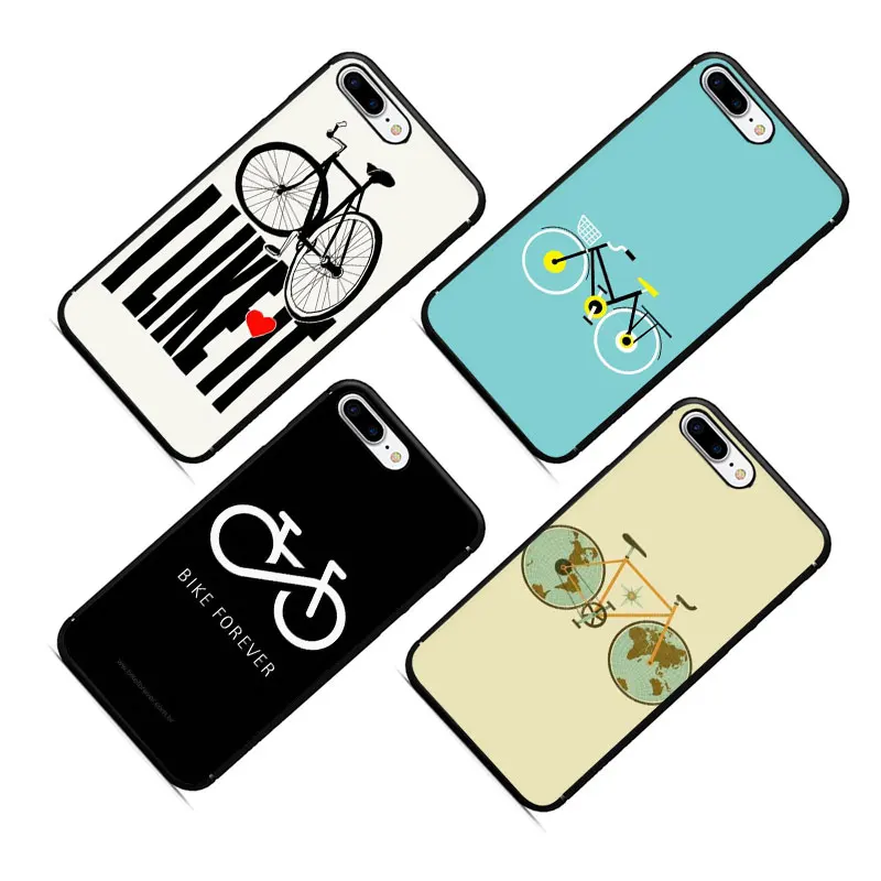 Велосипедный мягкий чехол для телефона из ТПУ iPhone 12 Mini SE 2020 11 Pro 5 5s 6 6s 7 8 Plus X XR XS MAX |