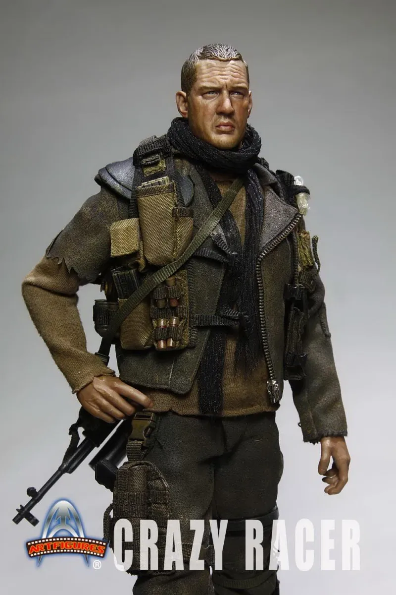 1/6 масштаб Коллекционная фигурка кукла Mad Max Racer Tom Hardy 1" супер гибкая Кукла пластмассовые игрушечные модели
