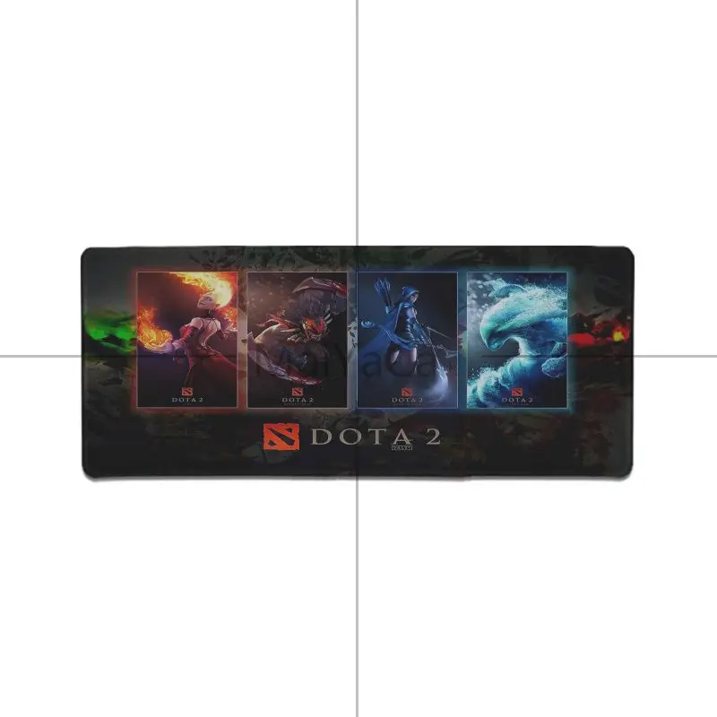 Lock Edge 30X90cm MaiYaCa, новинка, логотип Dota 2, резиновый коврик для мыши, коврик для клавиатуры, Настольный коврик для игры, аниме, мультипликационный принт, большой размер, игровой коврик для мыши - Цвет: Lock Edge 30X90cm