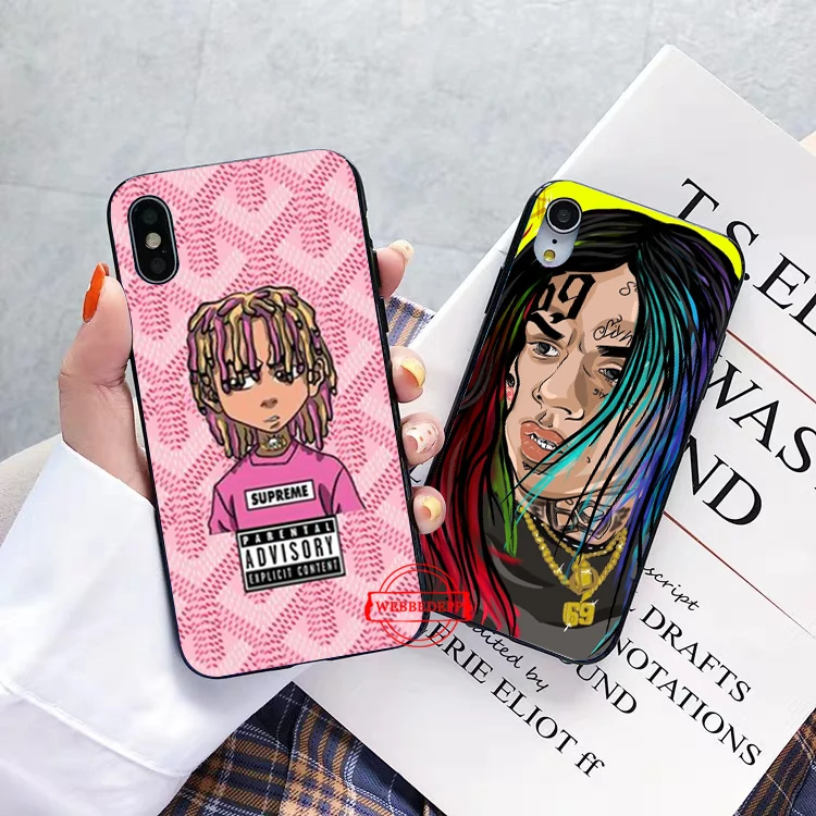 Силиконовый мягкий чехол в стиле хип хоп rapero Tekashi 69 для iPhone 5 SE 5S 6 6S Plus 7 8 11 Pro X XS Max