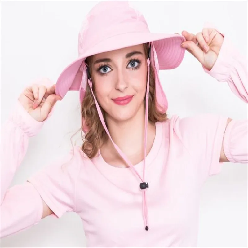 1 шт. Летняя женская мужская Защита от солнца ветрозащитная рыболовная Кепка для