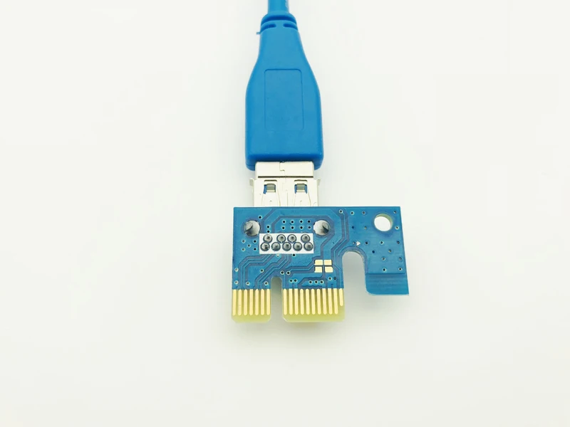 Высокоскоростной USB порт фреза PCI Express 1x Райзер-адаптер для майнинга | Компьютеры и