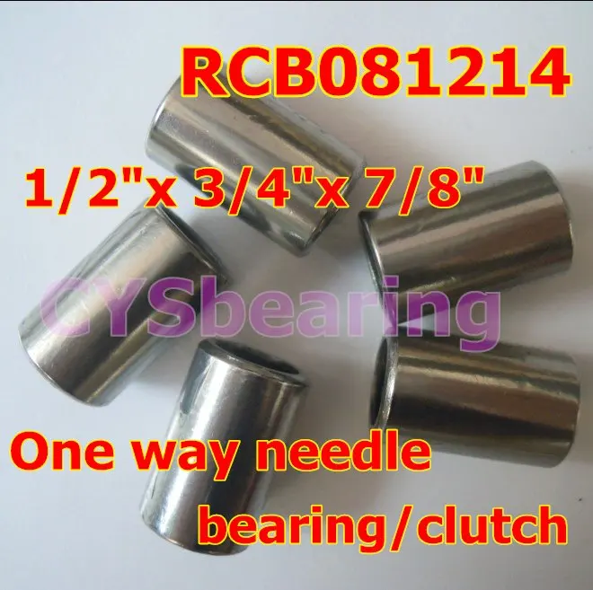 RCB081214 односторонний игольчатый подшипник сцепления 1/2 &quotx 3/4&quot x 7/8 &quotдюймов вал