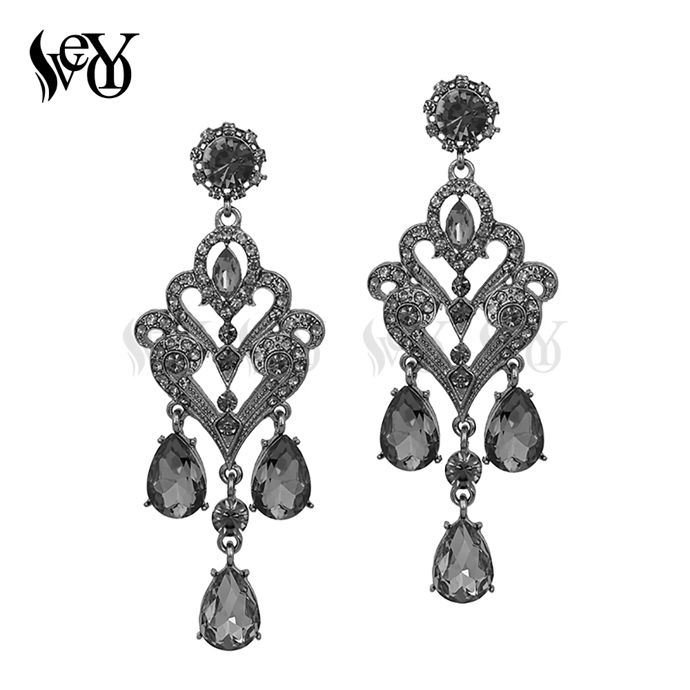 Женские серьги VEYO элегантные в стиле ретро с кристаллами|earrings for|dropping earrings for womendrop