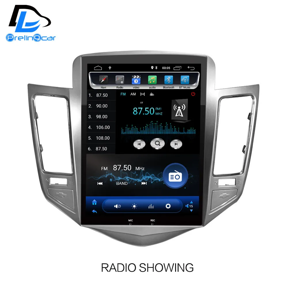 Android 9,0 4G LTE Автомобильный gps Мультимедиа стерео радио плеер для chevrolet cruze 2011-2013 лет vetical плеер навигационная система