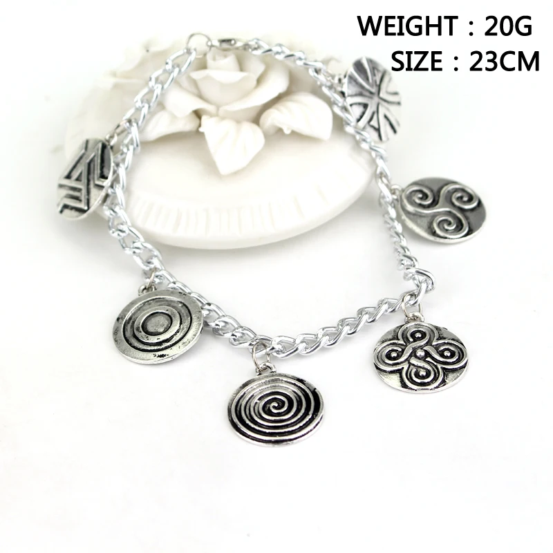 Лидер продаж Подростковый модный браслет с подвеской из сплава волка оптовая