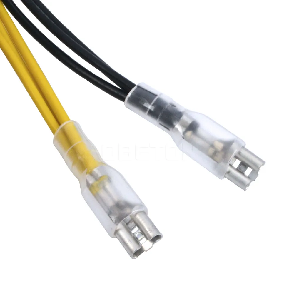 Kebidu PCI E Экспресс кабель питания 50 см двойной блок Блок 6 pin ATX 18AWG адаптер psu