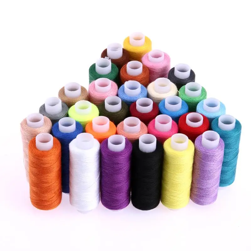 30 шт. 250 ярдов швейные нитки для машинной вышивки|sewing thread|sewing supplieshand sewing thread |