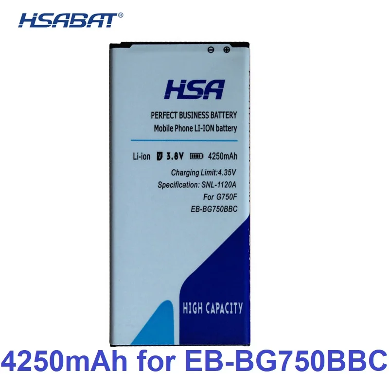 4250 мАч EB-BG750BBC батарея для мобильного телефона Samsung GALAXY Mega 2 G7508Q G750F G7508 G750 G750A |