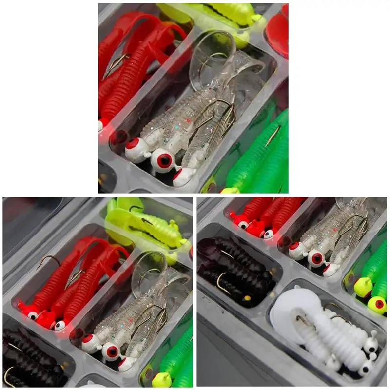 21/35 шт мини для рыбалки мягкие блесны на удочку Lead Jig Head крюк личинка червь