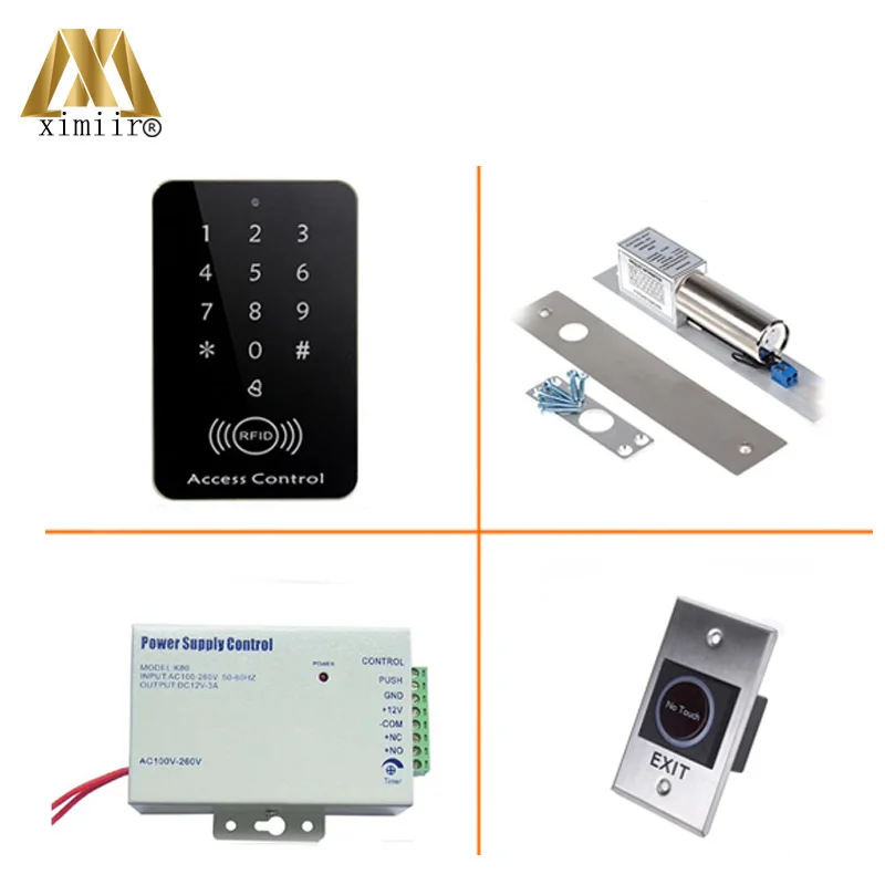 

F007-B 13.56MHz IC Card Access Control F007-B Kit Without Software Single Door Access Control With Electromagnetic Lock