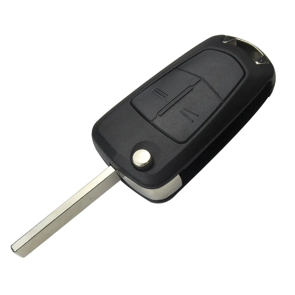 OkeyTech 2/3 Кнопка флип складной Автомобильный ключ оболочка чехол для Vauxhall Opel Corsa Astra Zafira Insignia Vectra с лезвием HU100