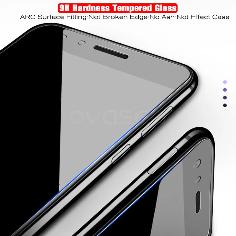 Взрывозащищенный протектор экрана для Huawei Y5 Y6 Y7 Y9 Prime Pro 2018 2019 9 9H защитная пленка