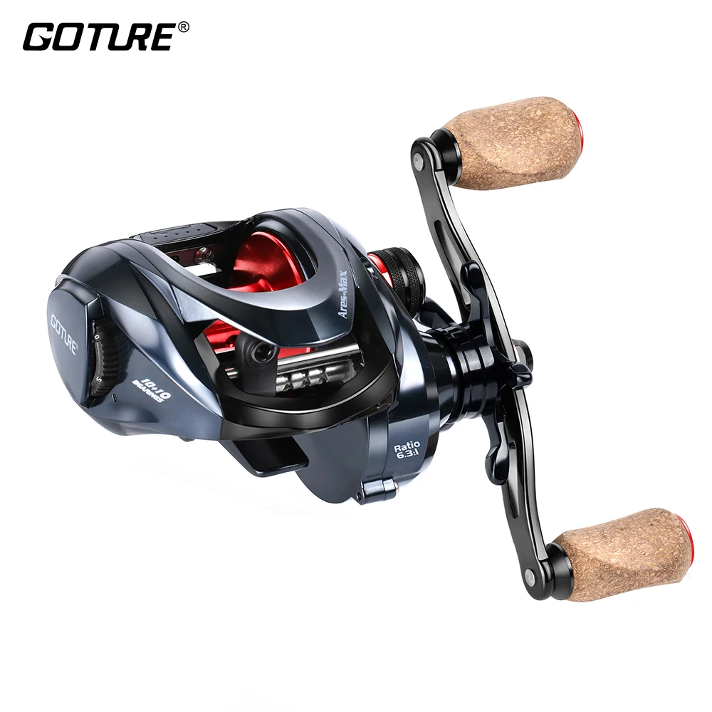 Goture удивительные 10 кг/22LBS перетащите Мощность Морской Большая игра + 1BB 6 3: 1