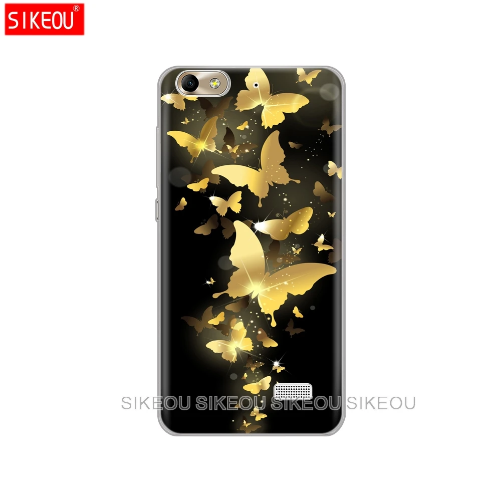 Huawei Honor 4C CHM-U01 чехол для телефона Силиконовый ТПУ чехол для задней панели 5," huawei Honor 4C чехол C8818 G Play Mini мягкий чехол - Цвет: 10308