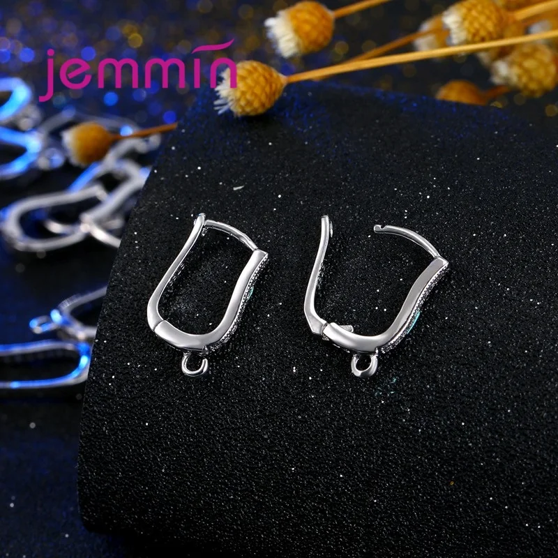 Отлично без никеля высокого качества прозрачного хрусталя 925-кольца из чистого