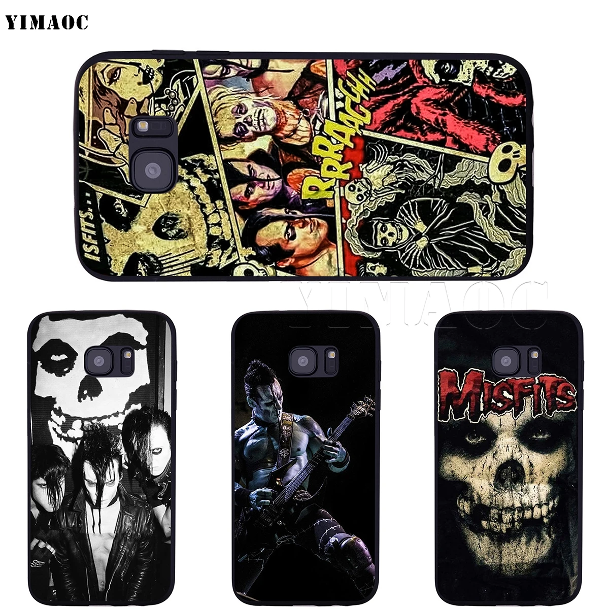 Мягкий силиконовый чехол YIMAOC The Misfits Jerry для Samsung Galaxy S6 S7 Edge S8 S9 Plus A3 A5 A6 Note 8 9|Бамперы|