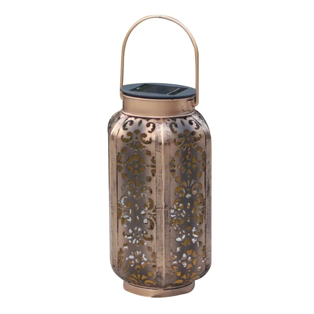 Водонепроницаемый садовый подвесной светильник на солнечной батарее