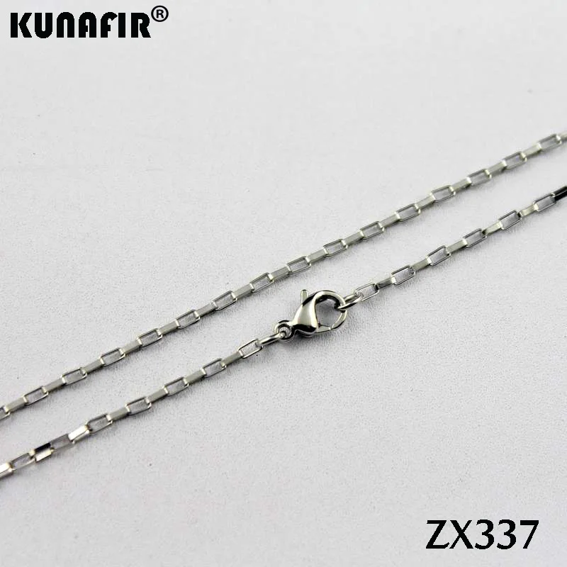 

100meters 1.5mm long box chain stainless steel necklace fine lady's fashion Jewelry chains ZX337