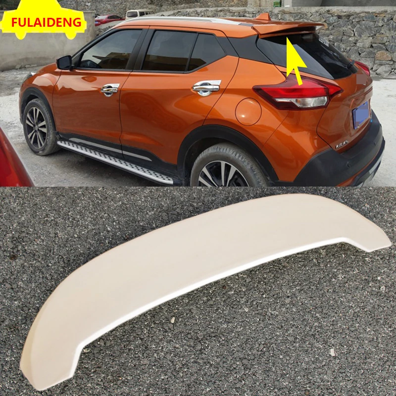 Задний спойлер для Nissan Kicks 2017 2018 из АБС пластика 1 шт. задний багажника хвостовое