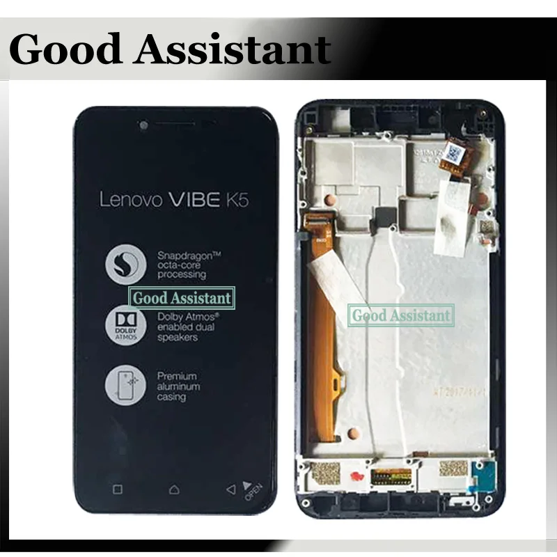 Для lenovo Vibe K5 A6020l37 A6020l36 A6020a40 Plus A6020a46 Lemon 3 ЖК дисплей + кодирующий преобразователь