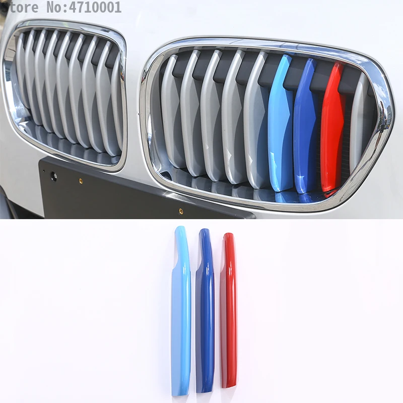 

ABS Chrome Car Head Front Grill Strips Trim For BMW 2 Series 218i Sport Model F45 F46 2015-2017 Car-styling