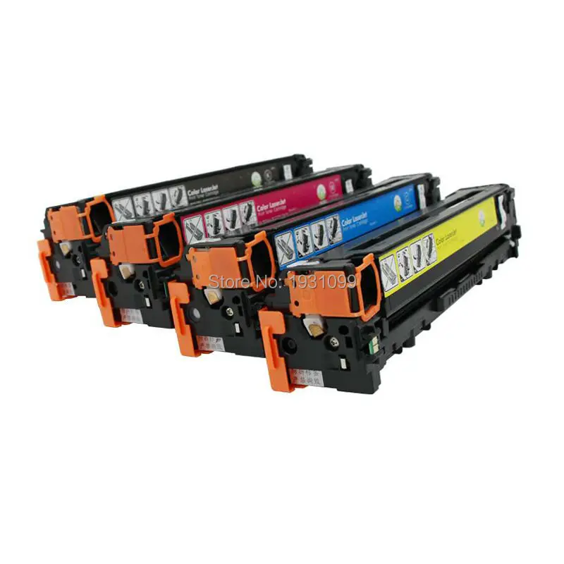 Цветной тонер картридж YOTAT совместимый с CE320A CE321A CE322A CE323A для HP CM1415FN MFP CM1415FNW CP1525N