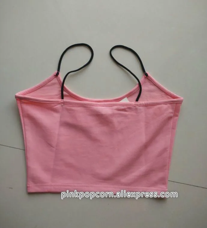 Send Me Dog Pics Printed Camis Streetwear Cropped Top Sexy Women Summer Fashion Tees Pink Shirts Feamle Bralet Vest Tanks