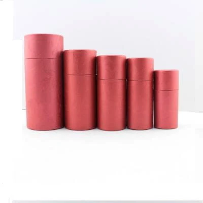 Red color 50 шт./лот, косметическая бутылка, Внешняя упаковка, крафт-бумага, банка, трубка, цилиндрические жесткие картонные коробки, эфирные масла, трубка, посылка - Цвет: Red color