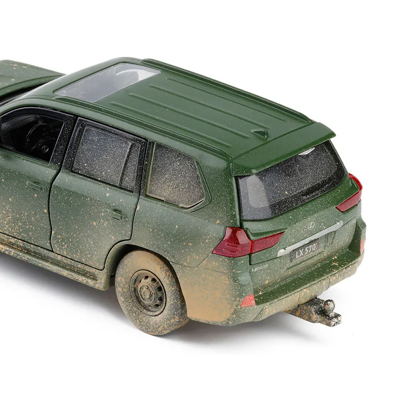 HOMMAT Simulation 1:32 Lexus LX570 Off-road SUV Model Car Vehicle Alloy Diecasts &amp Toy Vehicles Cars Toys For Children |