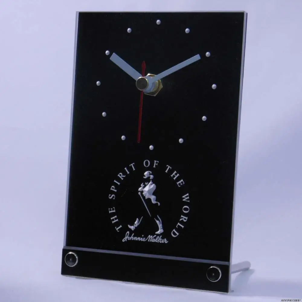 Настольные 3D часы tnc0125 Johnnie Walker|3d led clock|3d clockclock 3d |