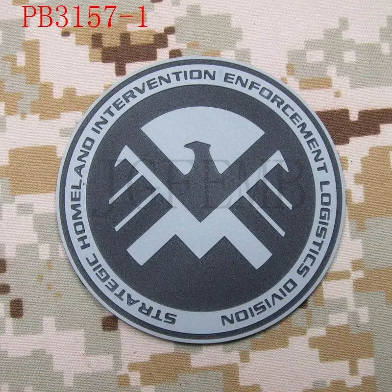 SHIELD insignia the avengers LOGO 3D PVC patch | Дом и сад