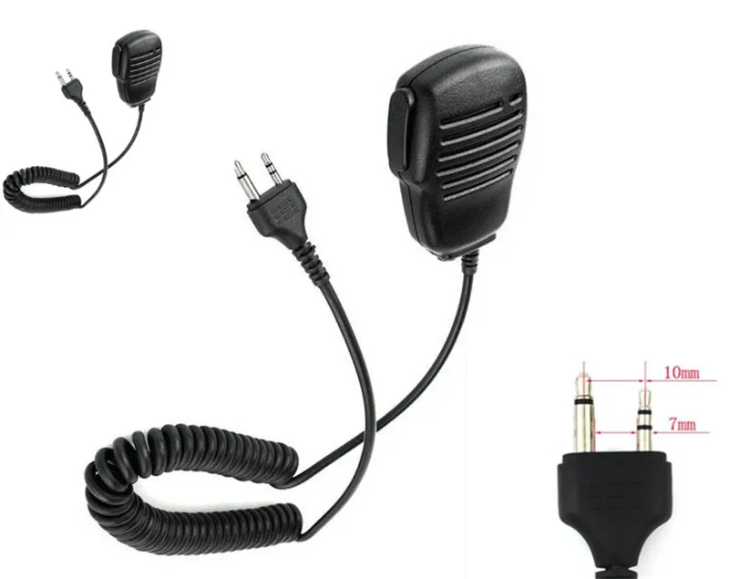 XQF Walkie talkie microphone in hand PTT For the Midland radio G6/G7 gxt550 gxt650 lxt80