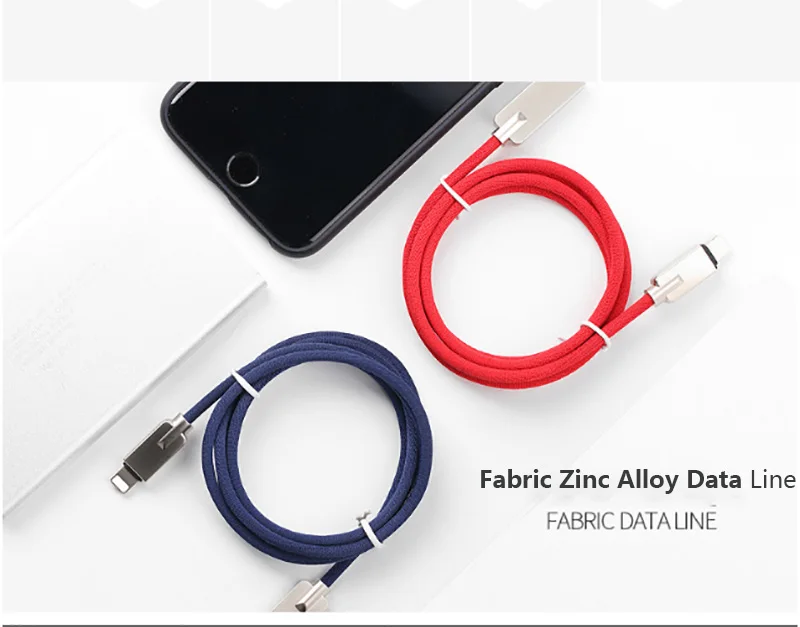Android usb type-c Micro USB и зарядный кабель для iPhone 6 7 8 X мобильный телефон зарядный кабель из цинкового сплава линия передачи данных Быстрая зарядка