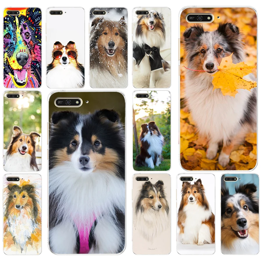 165AQ sheltie Мягкий Силиконовый ТПУ чехол для huawei Honor 7a pro 7x play 5 45 7 дюймов Чехол |