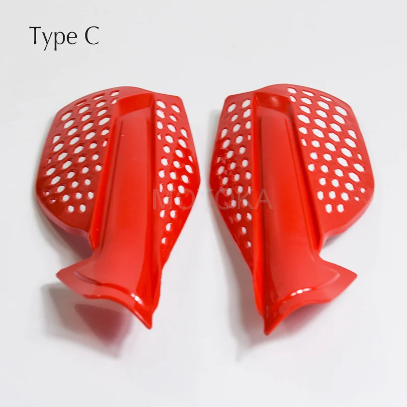 Мотоцикл MX Uniko вентилируемый Handguard щит ветрозащитный для KTM CRF YZF WRF KXF CQR Мотокросс Универсальный 22 мм Руль управления мотоциклов Защитный - Цвет: Handguard C