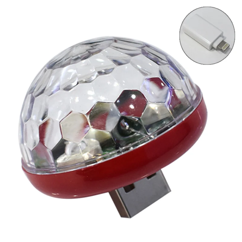 Светодиодный вечерние USB Atmospheres светильник DJ мини цветная музыкальная звуковая