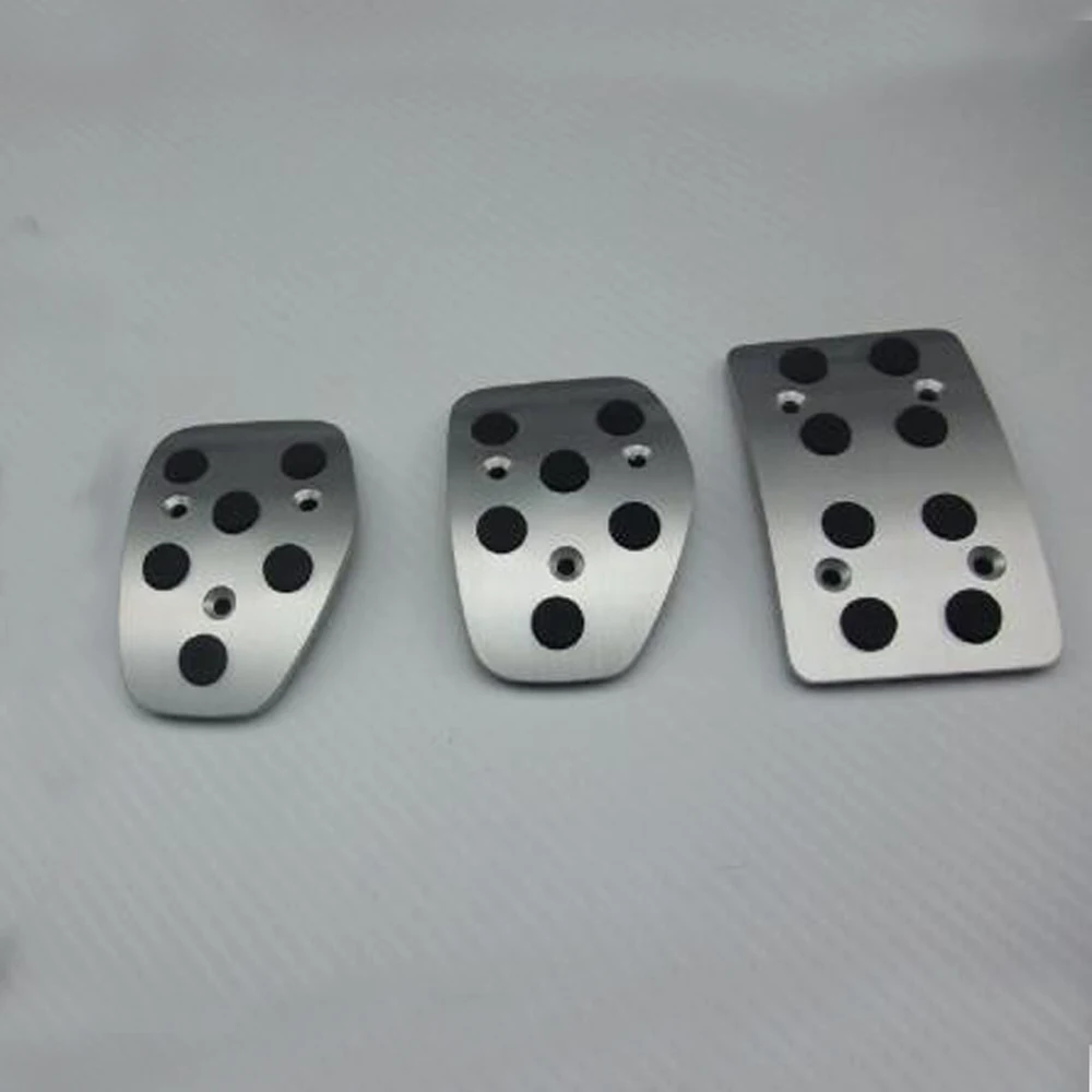 Фото stainless steel Fuel Brake Footrest Pedal AT/MT for Peugeot 508 2012 - 2016 Citroen C5 №3
