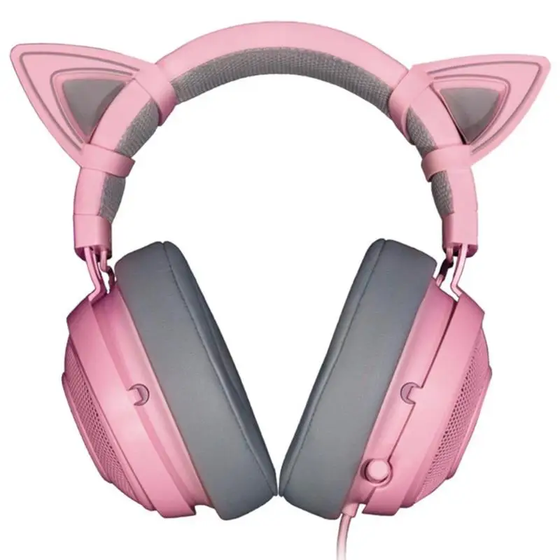 A Универсальные наушники razer Kraken V2 3 цветов 3,5 мм, проводные наушники с шумоподавлением, игровая гарнитура с микрофоном - Color: A