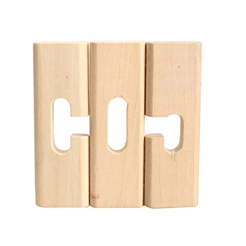 Деревянный лубань пазл с замком игрушка Китайская традиционная