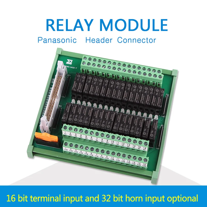 Релейный модуль 16 и 32 релейный PA1A 24VPLC усилитель SRM024D|Реле| |
