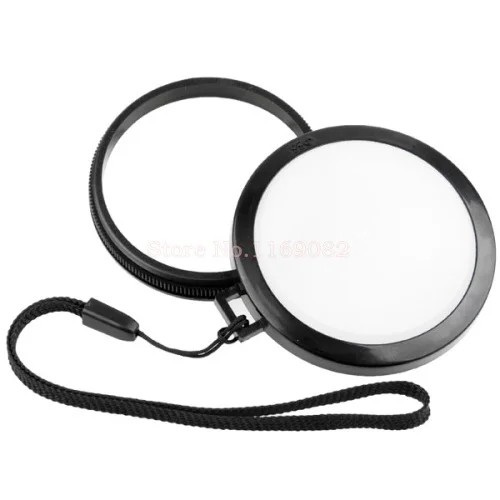

37mm White Balance Lens Cap with Filter Mount for Panas0nic Lumix DMC GF5 GF3 GF2 GX1 X14-42mm Lens Digital Camera