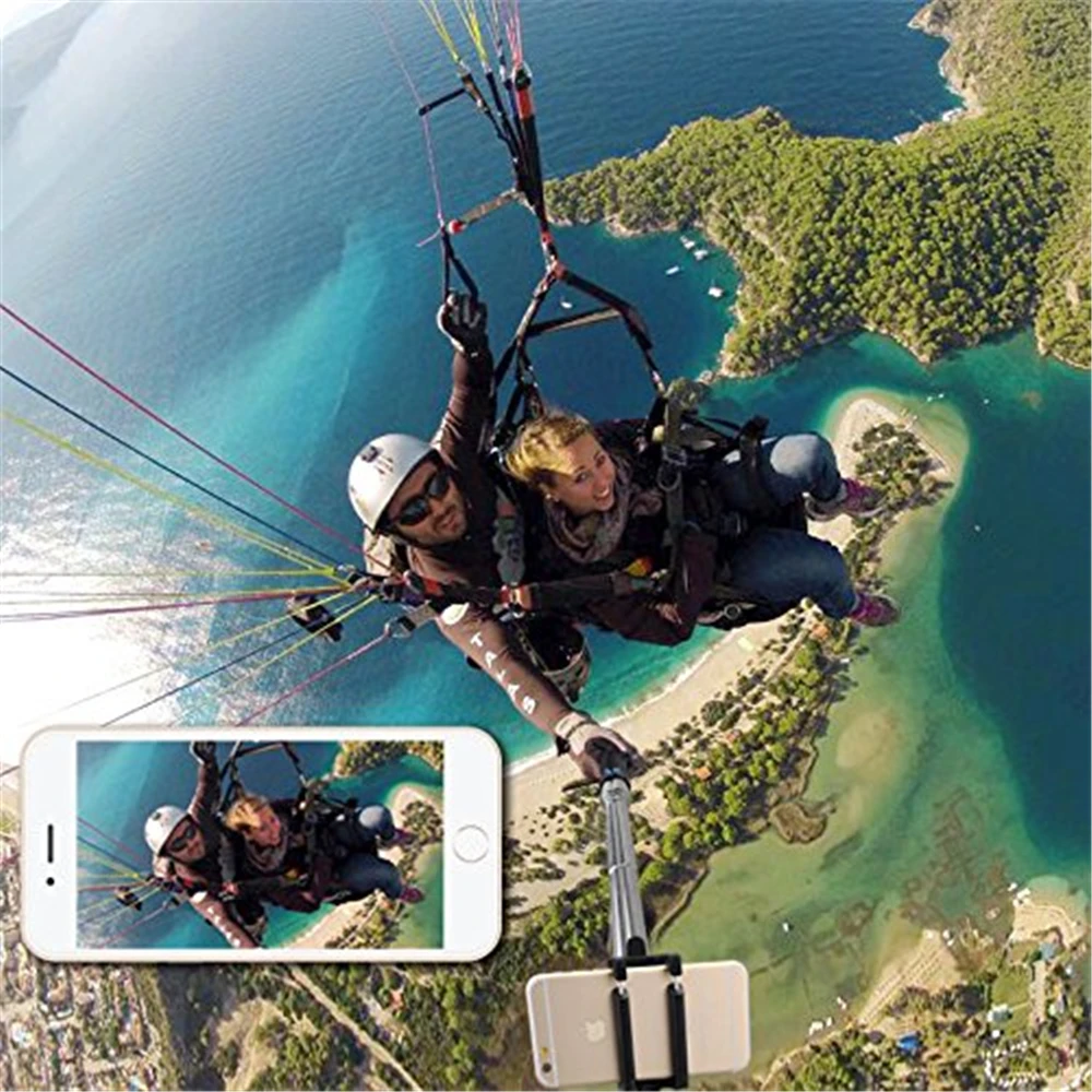 YIXIANG роскошный селфи палка Bluetooth беспроводной ручной монопод для Iphone 8X7 6 6s plus 5S IOS