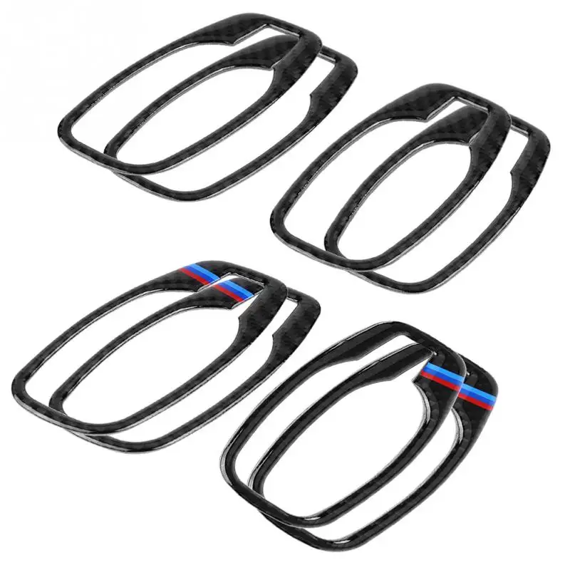 4 шт. Автомобильная внутренняя дверная ручка рамка Крышка отделка чаша наклейка