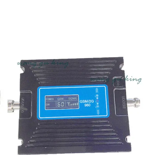 ЖК-дисплей! Двухдиапазонный GSM 900 МГц повторитель 2G 3G 2100 сигнала для сотового